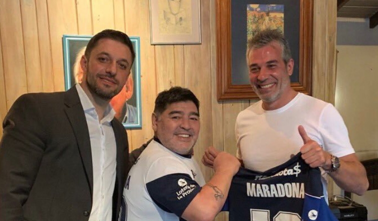 Acuerdo "de palabra": Maradona es el nuevo DT de Gimnasia | Deportes
