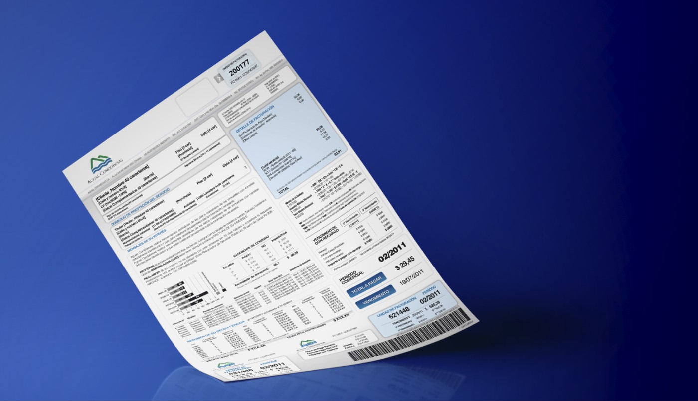 ¿Cómo informar cambios en la factura, dirección de envío o condición impositiva de Aguas Cordobesas? | Contenido Patrocinado