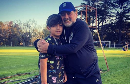 Quién fue el impulsor del encuentro de Diego Maradona con su nieto Benjamín, hijo de Gianinna | Espectáculos