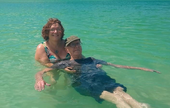 El abuelo de 93 años que cumplió su deseo de conocer el mar | Redes