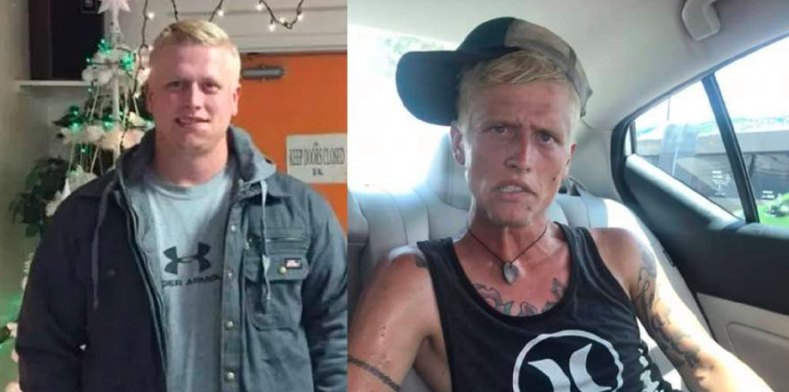 Una madre mostró el antes y después de su hijo tras caer en la adicción a las drogas | Curiosidades