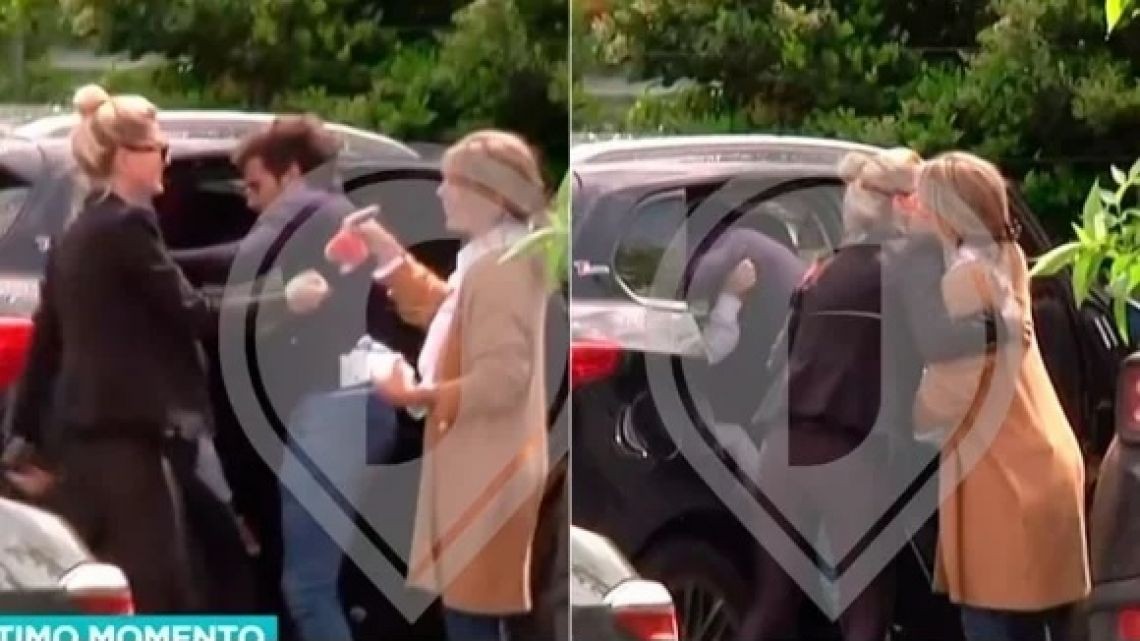 El abrazo de La China Suárez y Laurita Fernández tras la operación de Rufina Cabré | Espectáculos