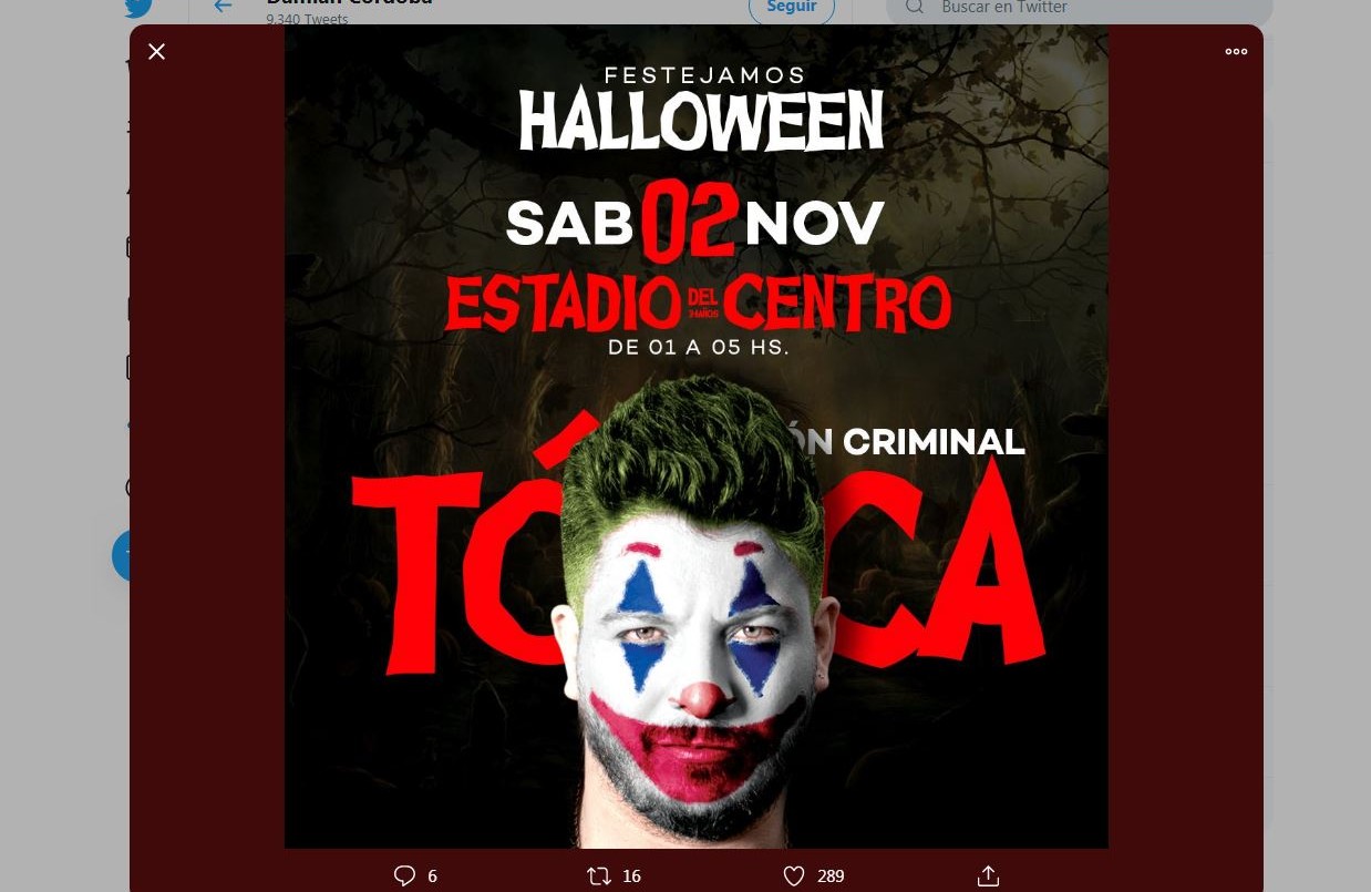 Un concejal pide suspender afiches de Damián Córdoba que prometen "selección tóxica" | Córdoba