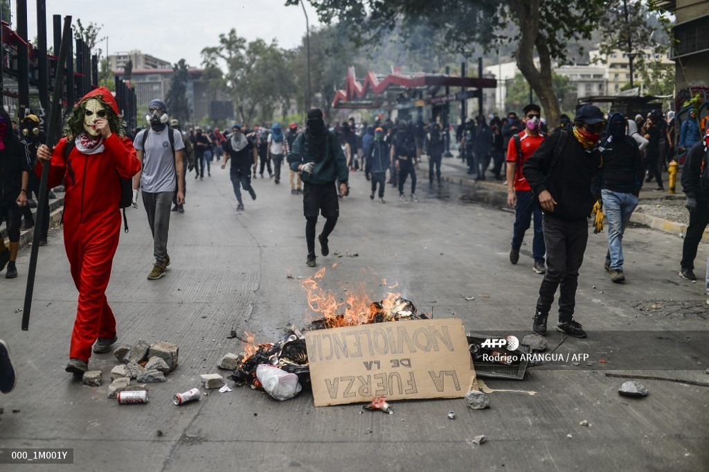 Chile: con barricadas y rutas desviadas arrancó el "súper lunes" de protestas | Internacionales