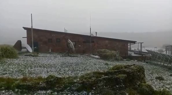 VIDEOS: granizo y lluvia en el Camino de las Altas Cumbres | Córdoba