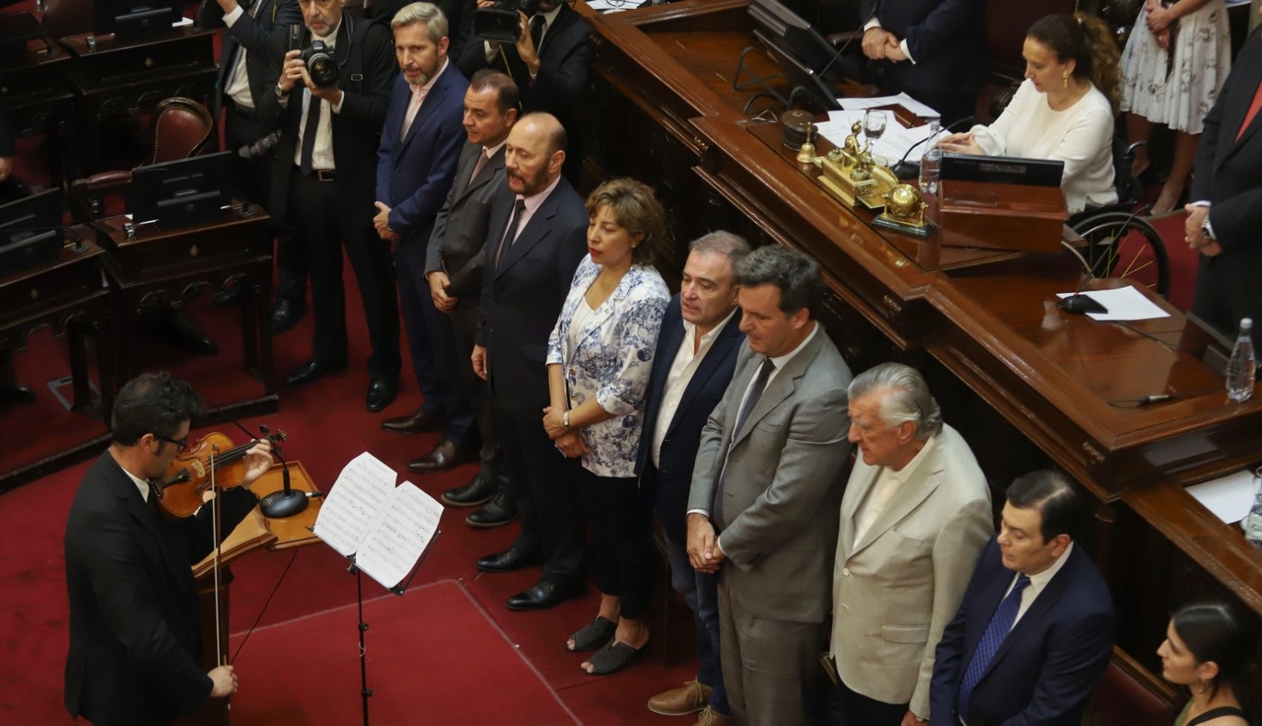 Juraron los 24 senadores y confirmaron a Ledesma de Zamora como presidenta provisional | Política y economía