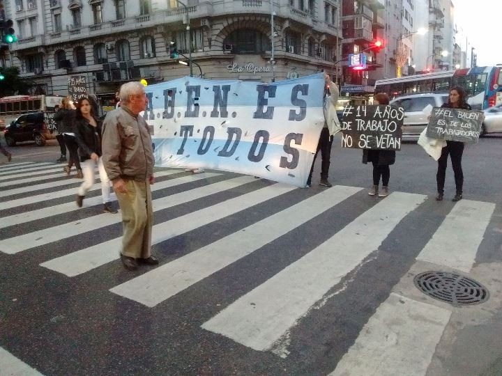 Buenos Aires: trabajadores del emblemático Hotel Bauen resisten desalojo | Actualidad