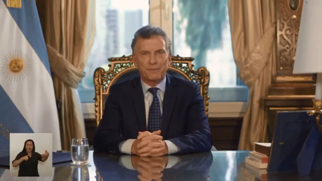 Macri hizo un balance de su gestión en un discurso grabado y emitido por Cadena Nacional | Actualidad