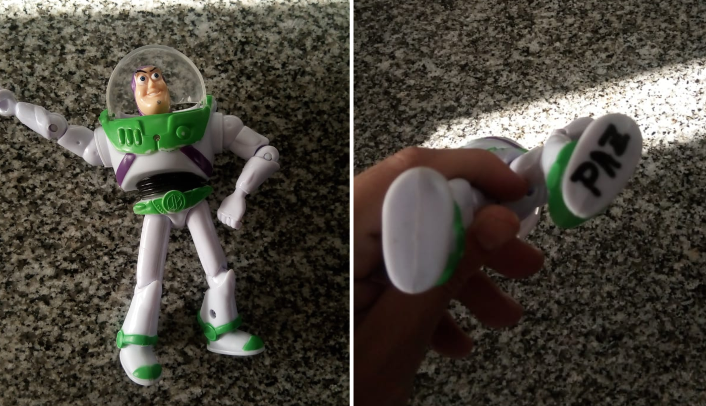 De película: encontró un muñeco de Toy Story y halló a la dueña por su nombre | Redes