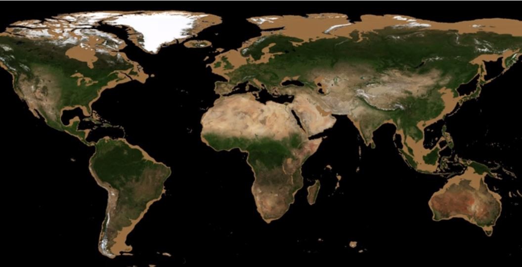 Científico de la NASA enseñó en una animación como sería la Tierra sin océanos | Curiosidades