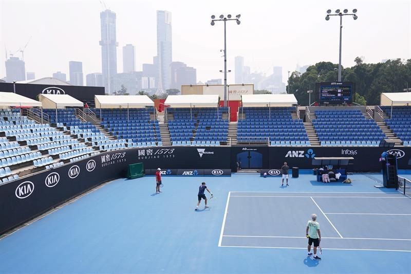 Retrasaron la clasificación del Abierto de Australia por el humo de los incendios | Deportes