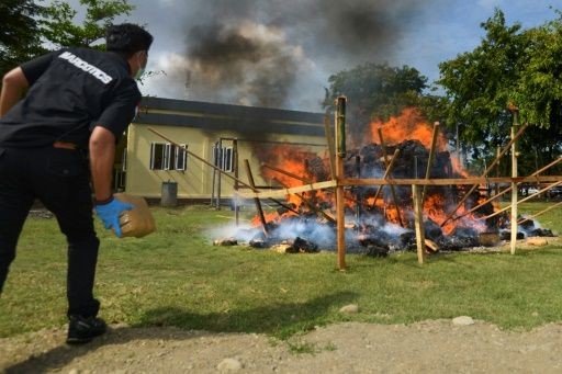Indonesia: la policía quemó más de 3 toneladas de marihuana al aire libre y drogó a todo un pueblo | Internacionales