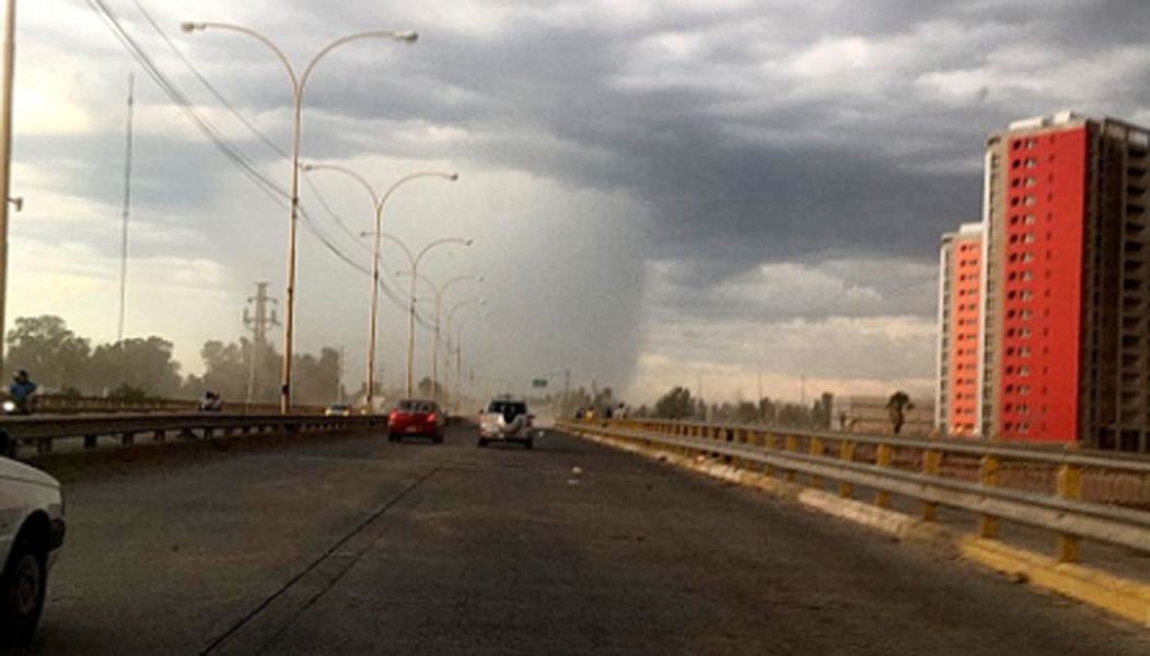 Una “nube pared” sorprendió a Santiago del Estero | Curiosidades