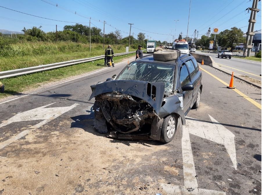 VIDEO: así quedaron los vehículos involucrados en el grave accidente de Río Ceballos | Córdoba