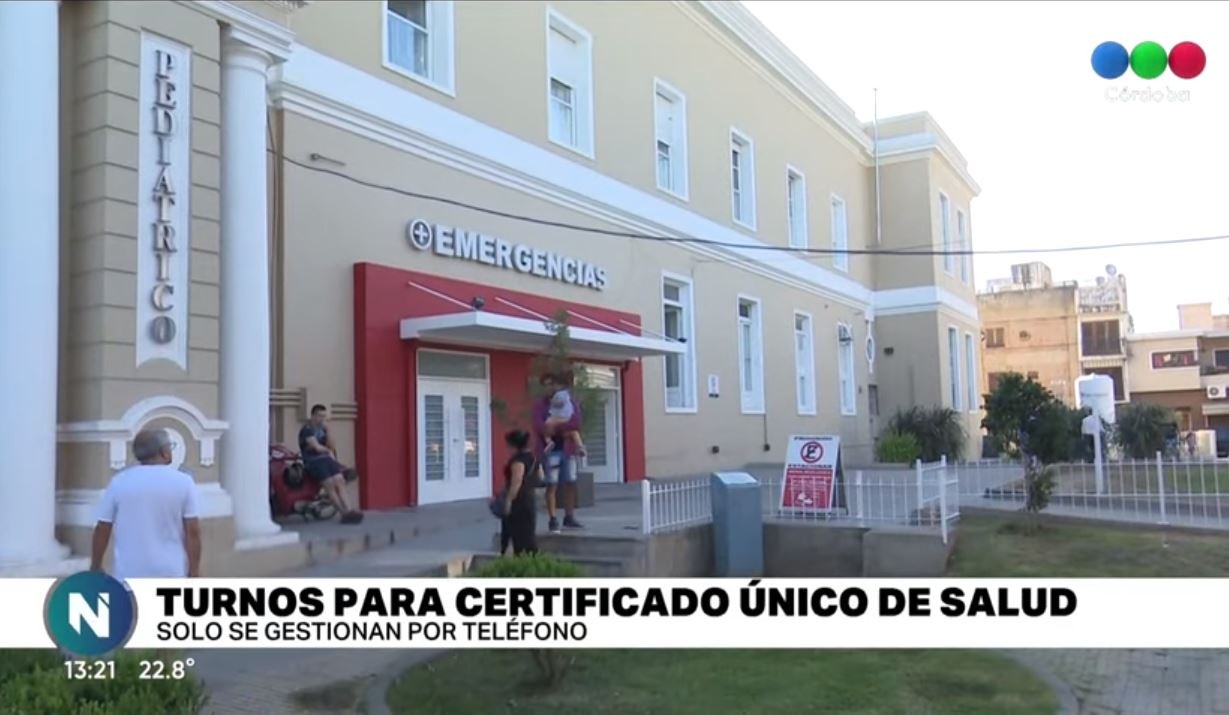 Ya se comenzaron a entregar turnos para los certificados único de salud | Córdoba