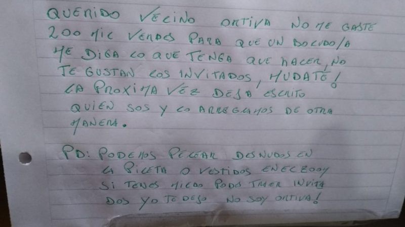 Vecinos se quejaron por una fiesta en la pileta y la respuesta fue insólita: "No me gasté 200 mil verdes para que me digan lo que tengo que hacer" | Curiosidades