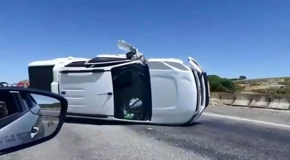 VIDEO: nuevo accidente en las Altas Cumbres, así quedaron los vehículos | Córdoba
