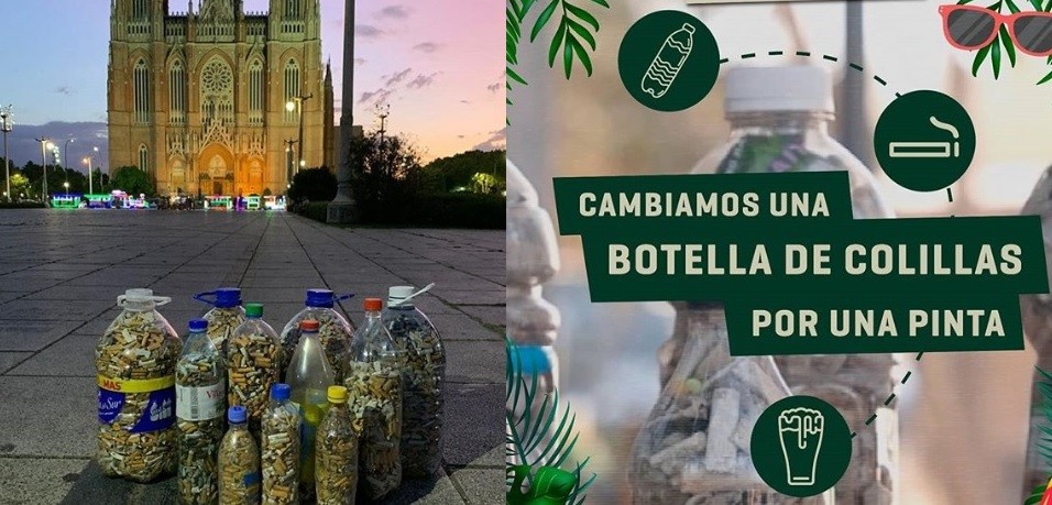 Colillas por una pinta, la propuesta de un grupo de ecologistas para limpiar La Plata | Actualidad