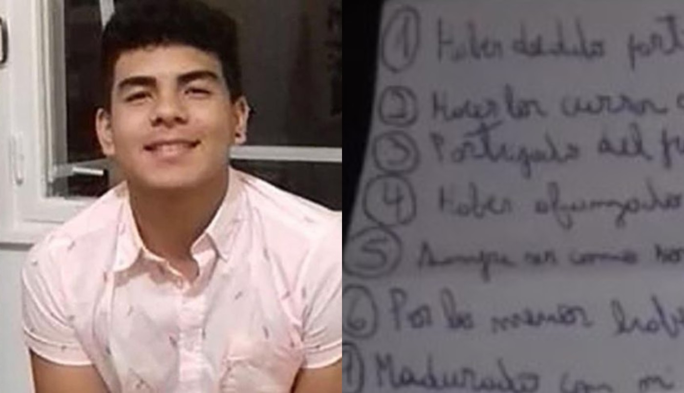 La carta de Fernando Báez Sosa en la que revelaba sus 13 sueños para el futuro | Actualidad