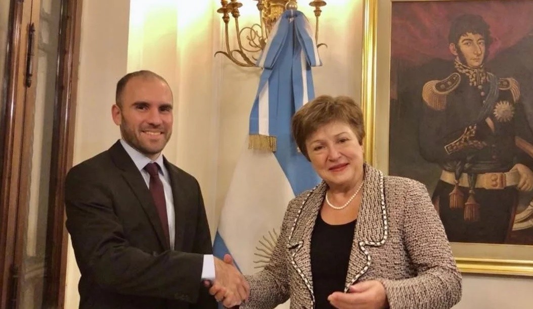 El ministro Martín Guzmán se reunió con la titular del FMI Kristalina Georgieva | Economía