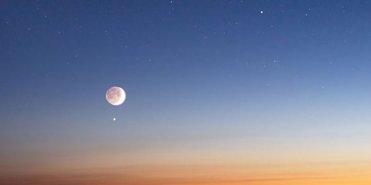 La Luna y Venus podrán verse alineados en todo el mundo | Actualidad