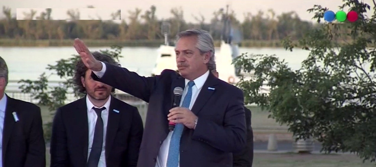 Fernández en Rosario: "Estoy aquí para solucionar los problemas del narcotráfico y del crimen organizado" | Política y economía