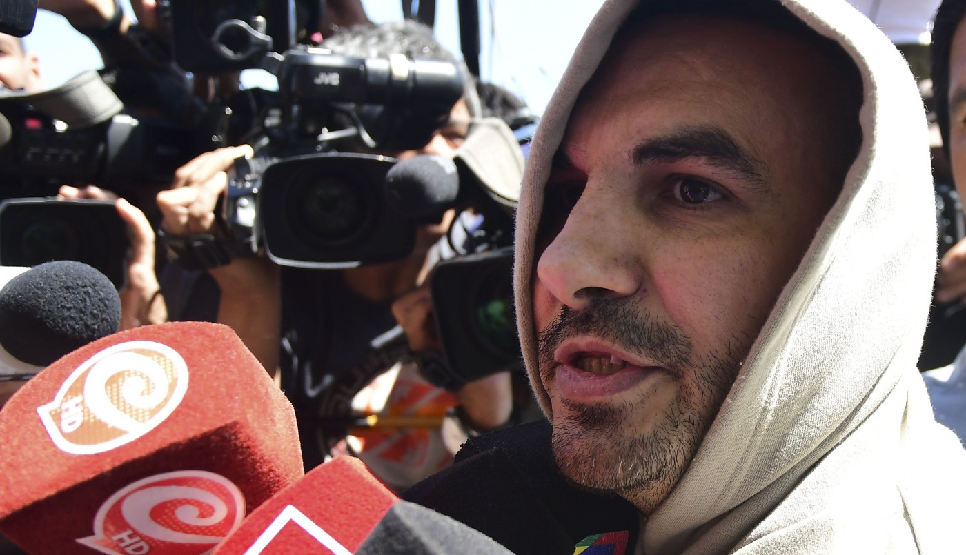 Fabián Tablado salió de la cárcel solo y tuvo que esperar que su tía pase a buscarlo | Actualidad