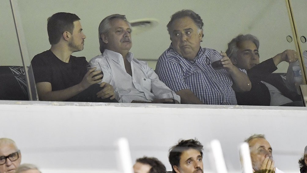 Alberto Fernández asistió al partido Vélez-Argentinos Juniors | Actualidad