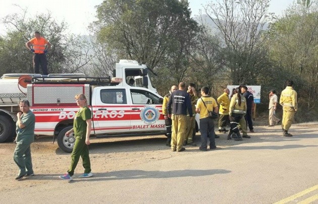 Bomberos voluntarios de Bialet Massé abren conferencia internacional sobre incendios forestales | Actualidad