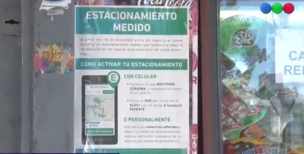 Se cayó el sistema de Movypark y el estacionamiento medido es gratuito | Córdoba