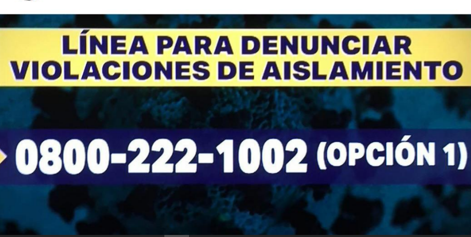 DENUNCIAS CORONAVIRUS: si conocés a alguién que no  cumple con la cuarentena, podés informarlo | Córdoba