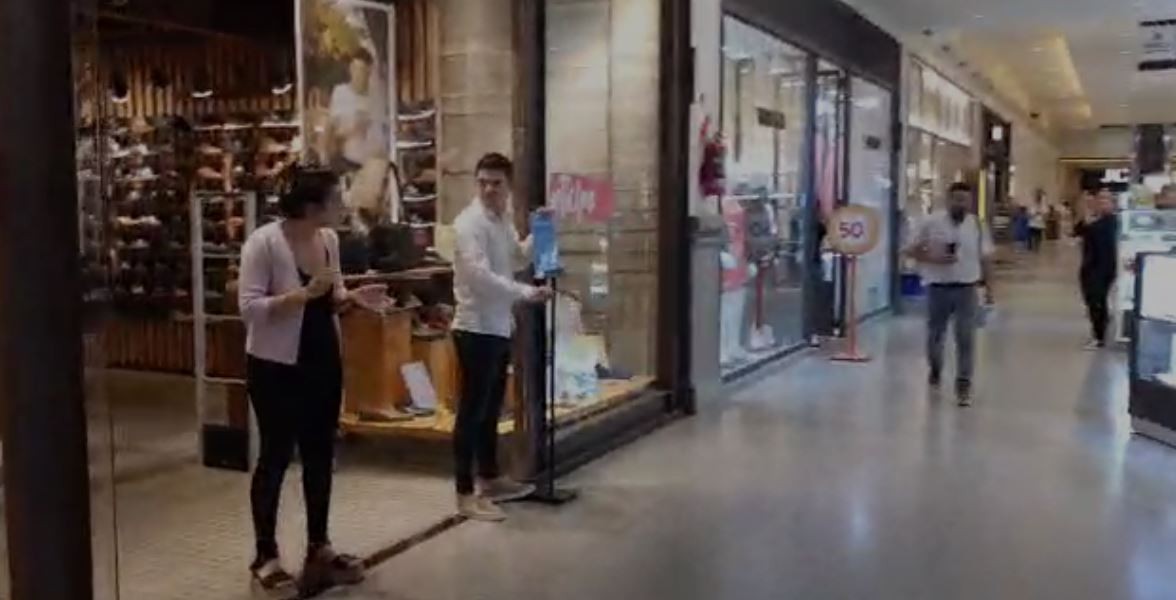Trabajadores de un shopping protestan y piden cerrar al público | Córdoba
