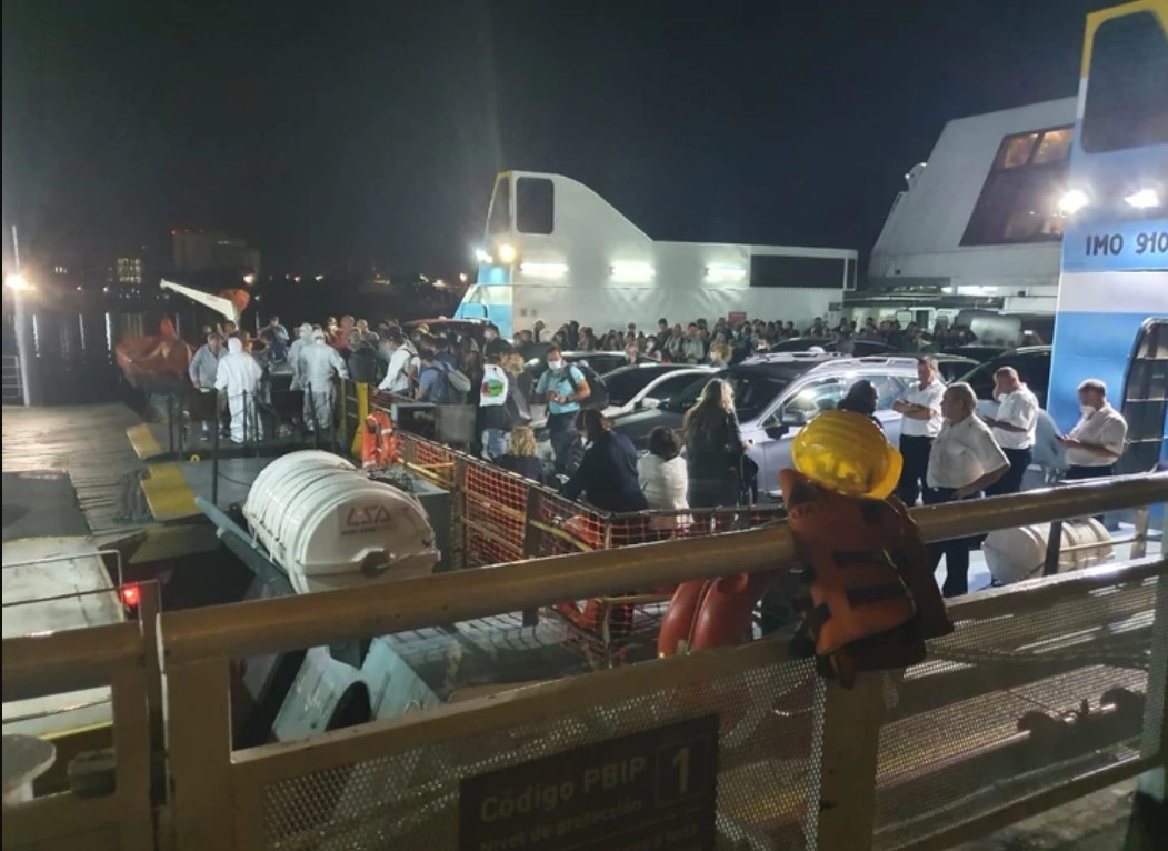 Ninguno de los 400 pasajeros de Buquebús tiene síntomas de coronavirus | Actualidad