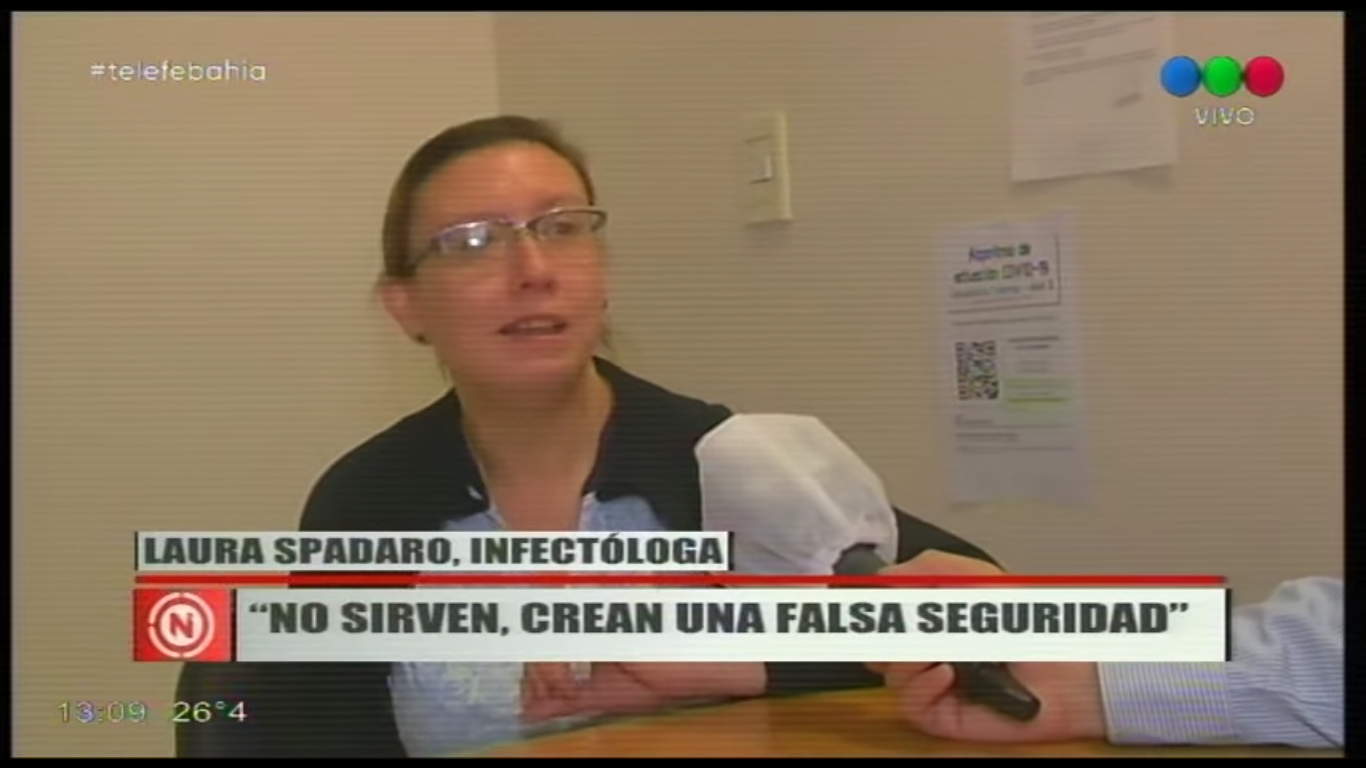 Los barbijos caseros “no sirven” y el uso de guantes crea “una falsa seguridad” | Actualidad