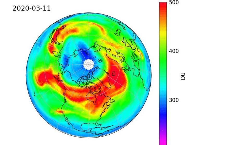 Detectaron un enorme agujero en la capa de ozono del Ártico | Internacionales