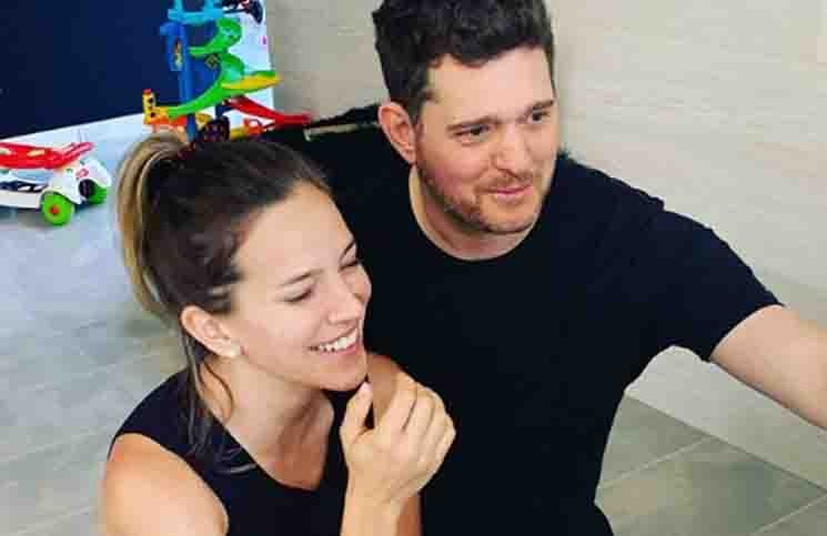 El divertido cover que hiccieron Bublé  y Lopilato de Luis Miguel en cuarentena | Espectáculos