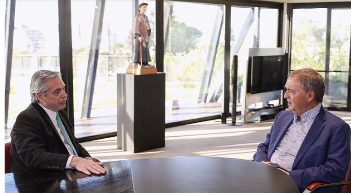 Schiaretti con Alberto Fernández en la reunión en la que definen la prolongación de la cuarentena | Política y economía