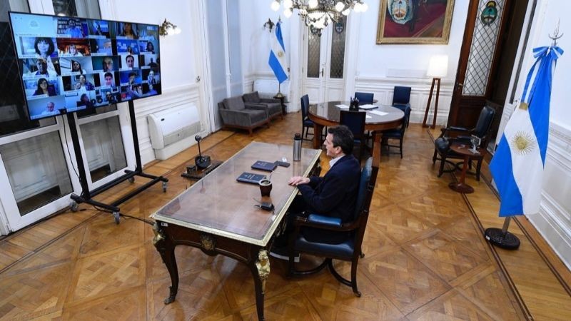 Recinto virtual: Massa definirá con jefes de bloques cómo funcionará Diputados | Actualidad