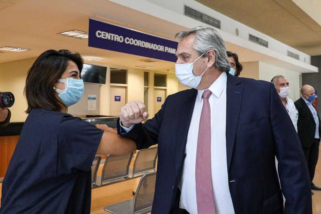 Alberto Fernández recorrió un nuevo hospital que atenderá casos de coronavirus | Política y economía