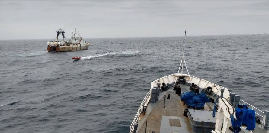 Prefectura capturó un buque portugués que operaba ilegalmente en aguas argentinas | Actualidad