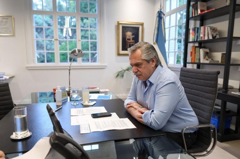 Conferencia de Alberto Fernández por la cuarentena (1) | Política y economía