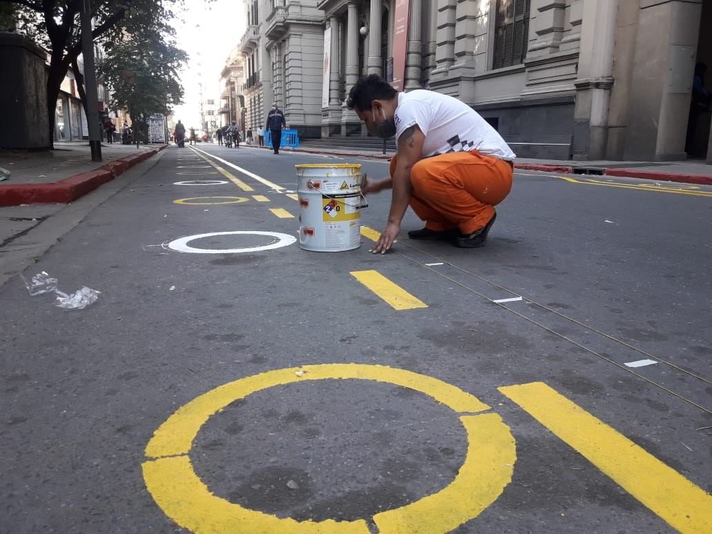 FOTOS: así transforman la 27 de Abril en peatonal | Córdoba
