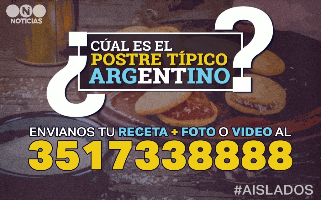 Semana de mayo: ¿Cuál es el postre "típico" argentino? | Redes