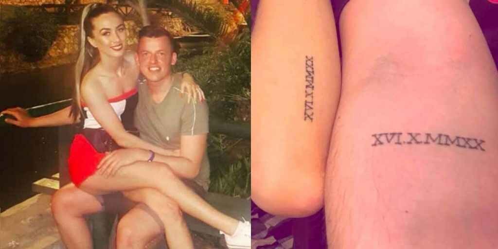 Se tatuaron la fecha en la que se iban a casar, pero tuvieron que postergarlo por el coronavirus | Curiosidades