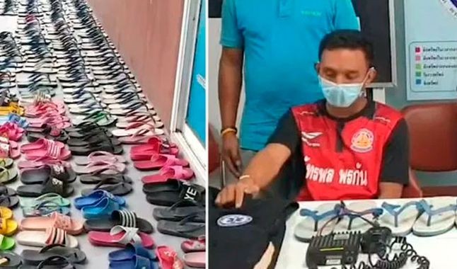 Detienen a un fetichista tailandés que se robó 126 pares de sandalias para tener sexo | Curiosidades