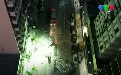 Explosión en Villa Crespo:  Defensa Civil evaluará si hay riesgo de derrumbe | Actualidad