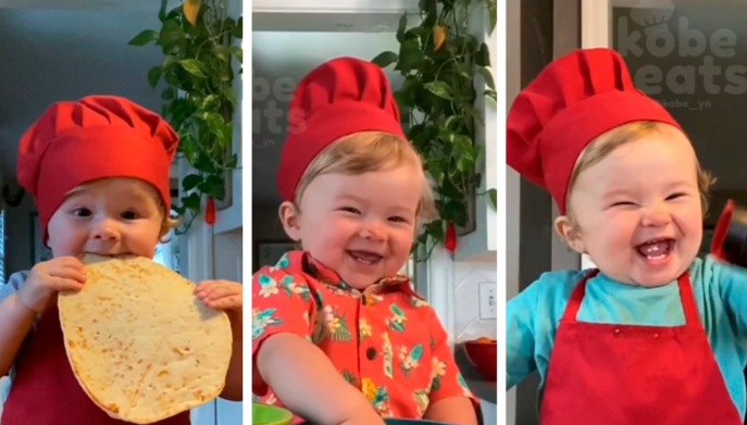Conocé a Kobe: el bebe chef que es furor | Redes