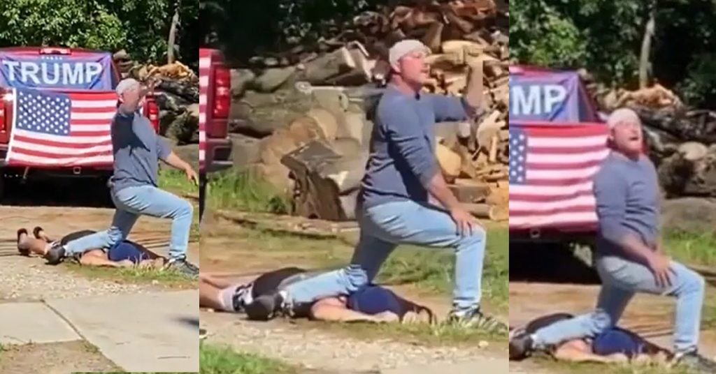 VIDEO: hombres blancos se burlan de la forma en la que murió George Floyd | Internacionales