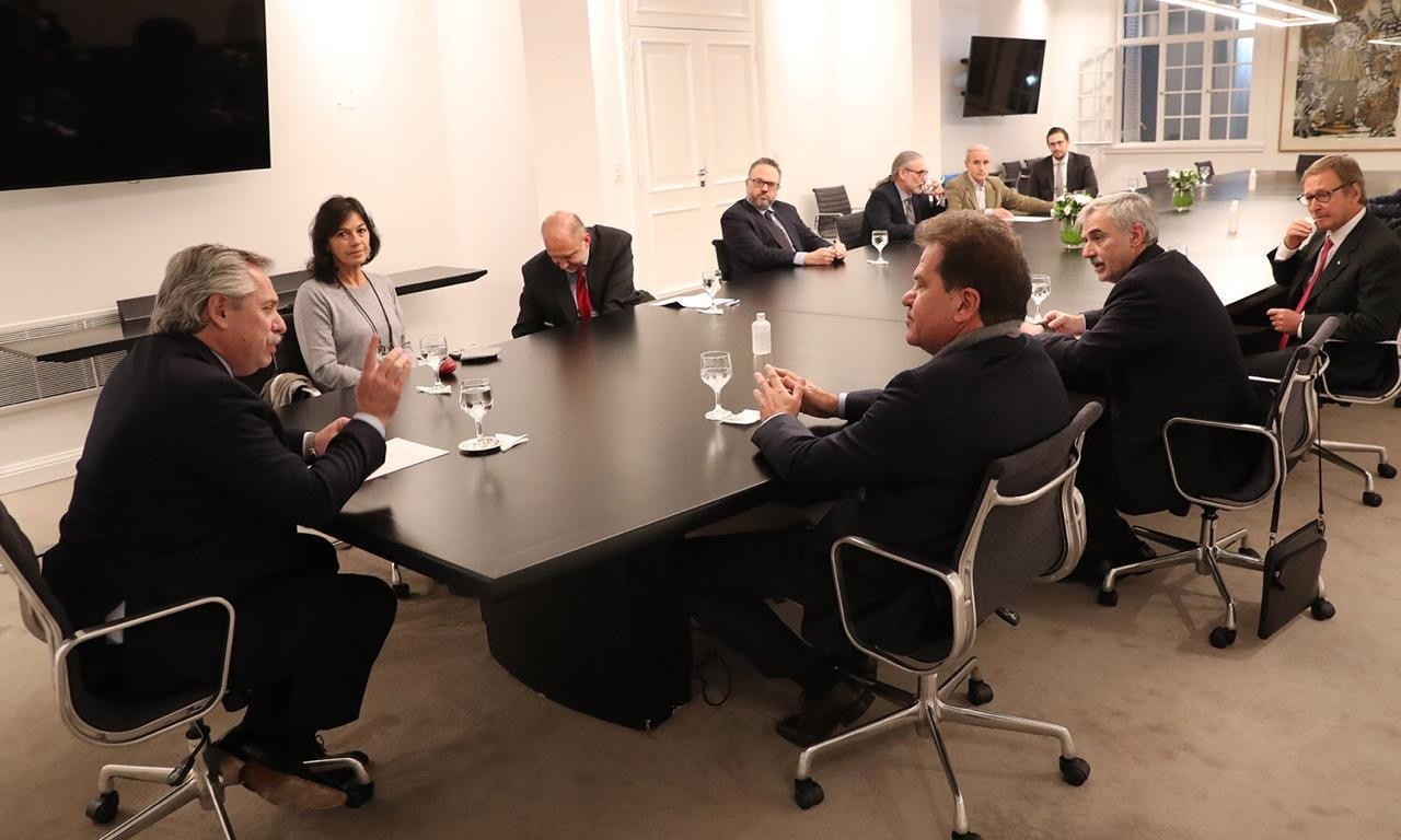 El Presidente está reunido en Olivos con el CEO de Vicentin | Política y economía