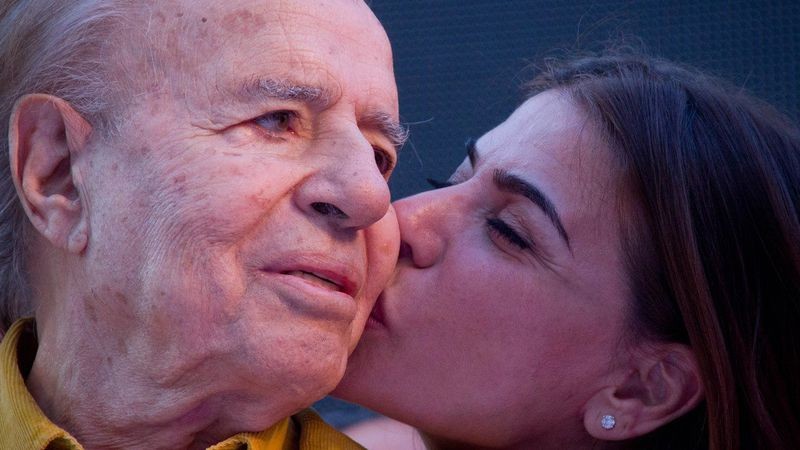 "Recen por mi papá", pidió Zulemita Menem | Política y economía